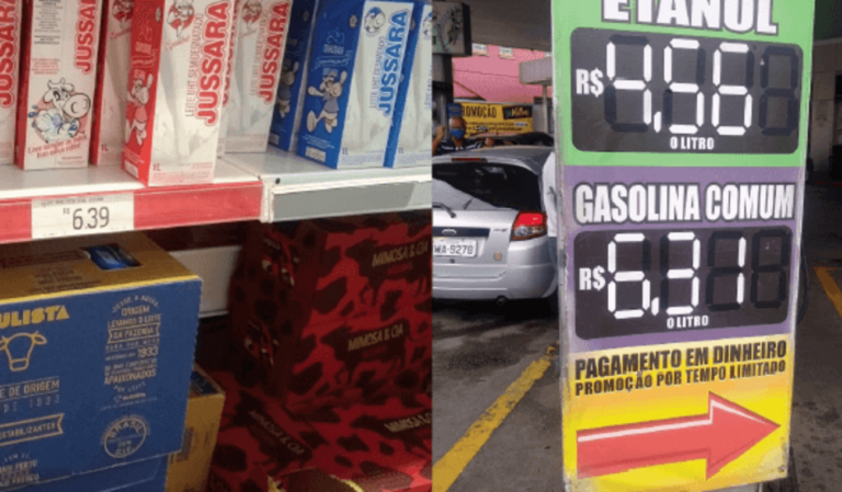Valor Do Leite Estoura E Passa Até O Preço Da Gasolina