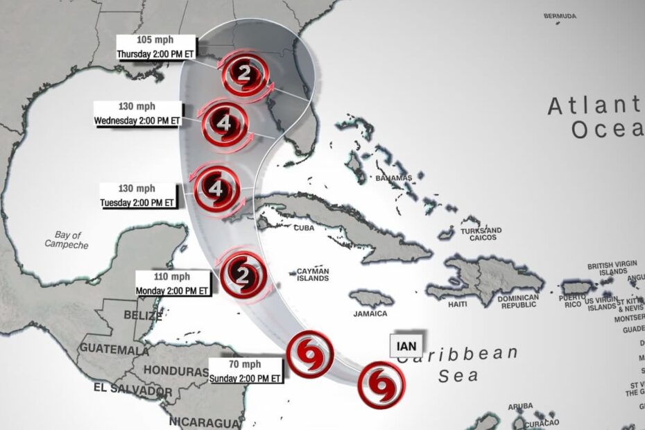 Tempestade tropical Ian deixa a Florida em estado de emergencia